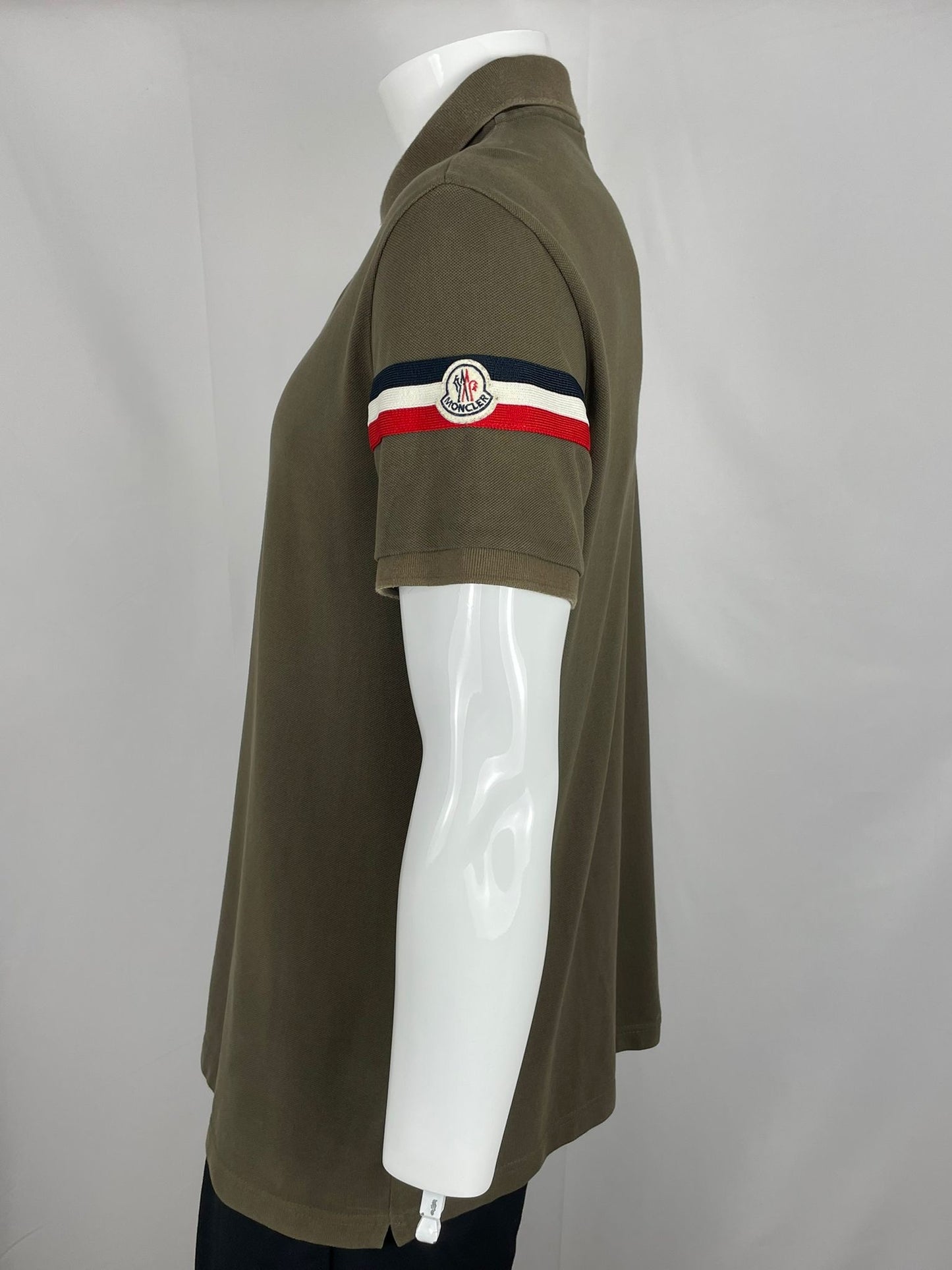 Moncler poloshirt slim-fit (XXL)