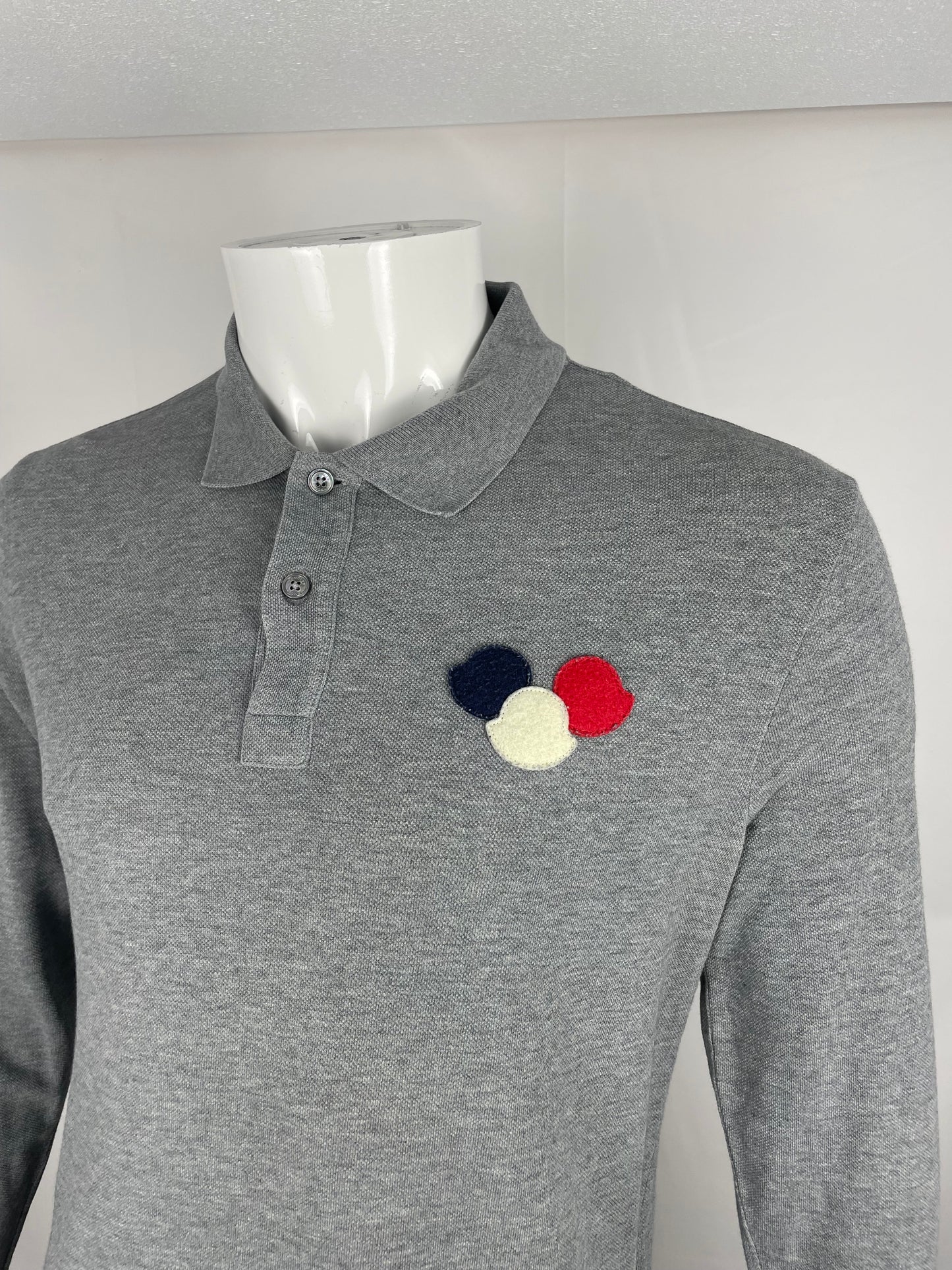 Moncler Poloshirt Longsleeve (M)