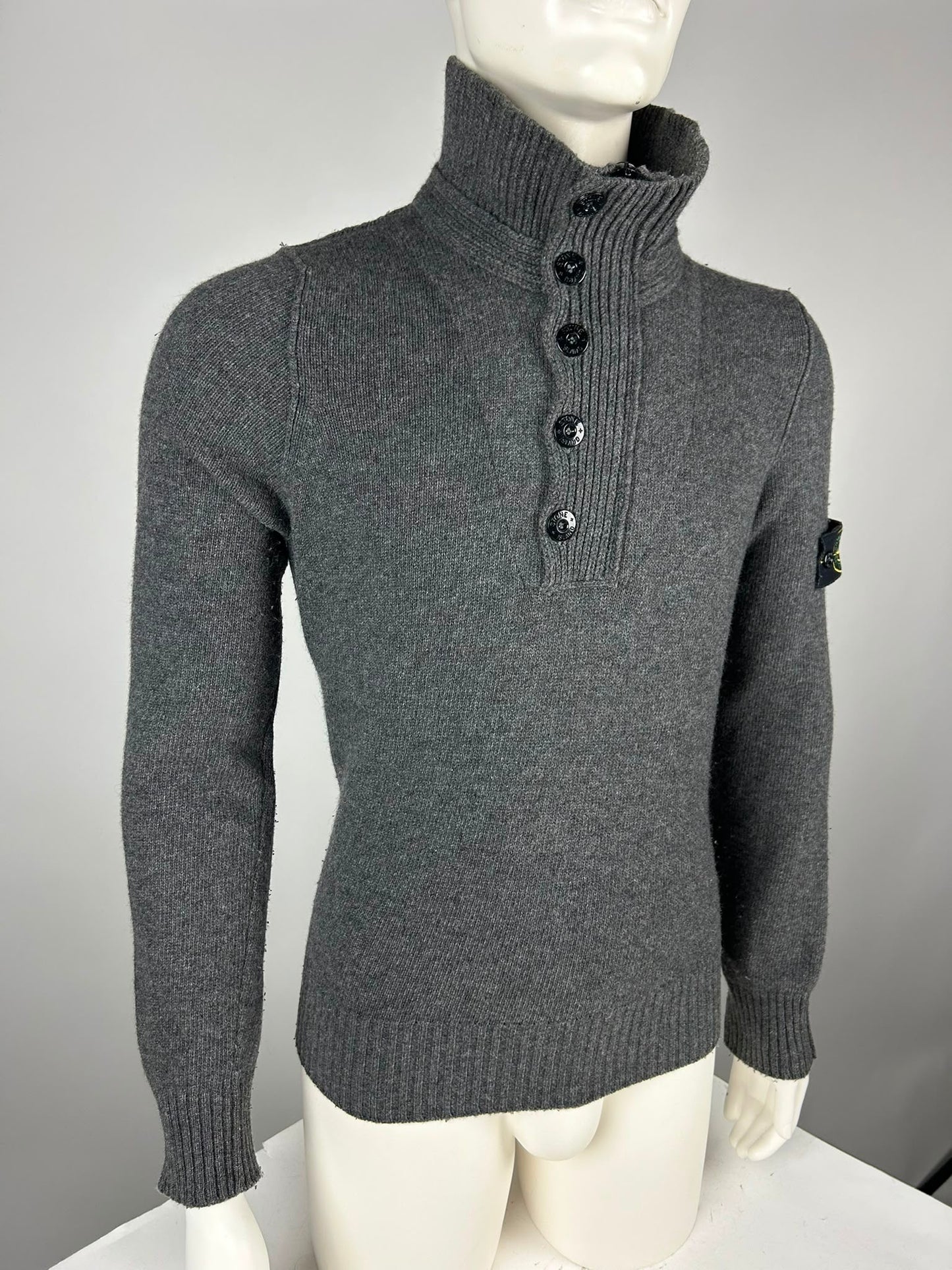 Stone Island Wool 1/4 Zip (XL)