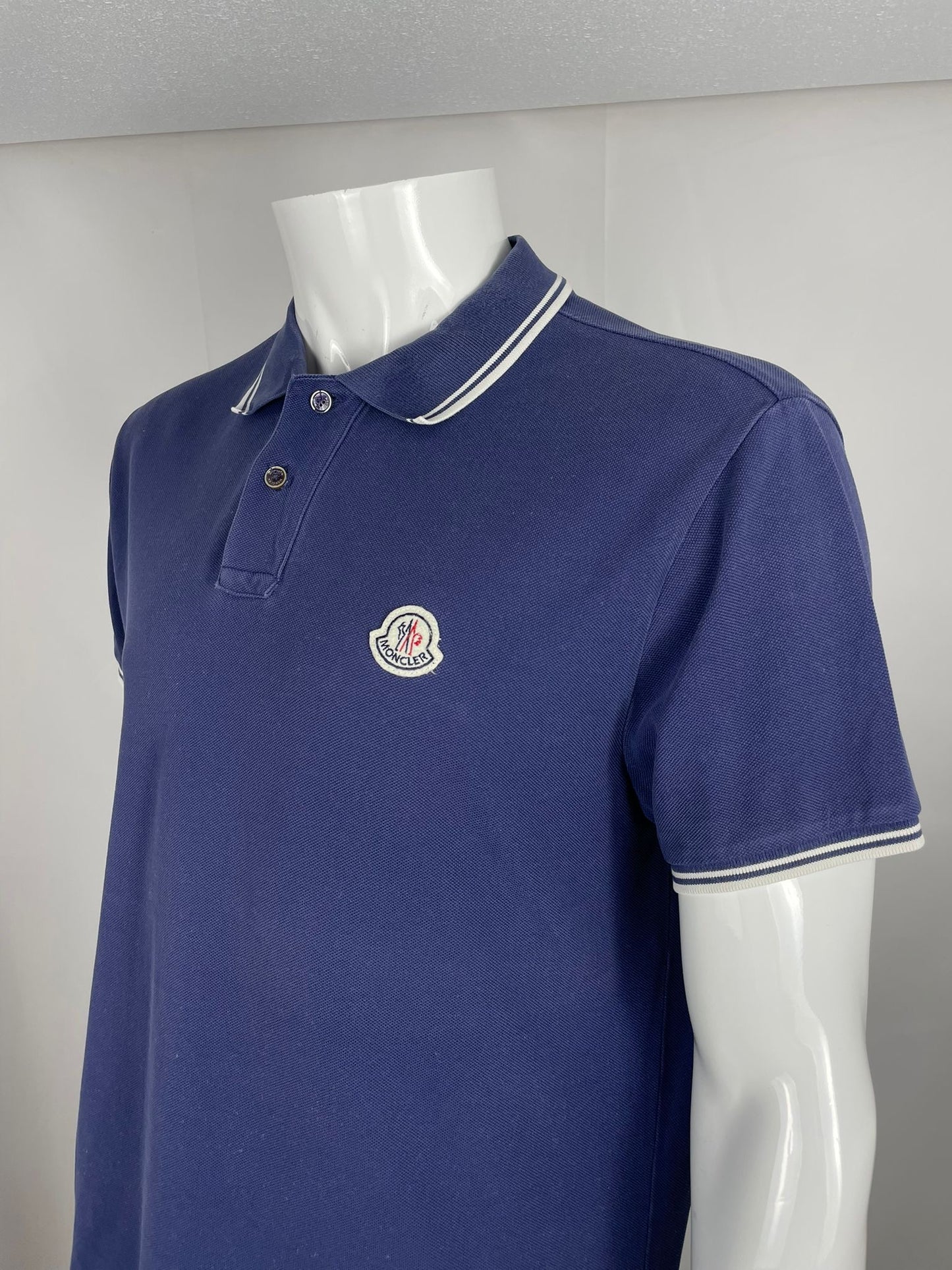 Moncler poloshirt slim-fit (XL)