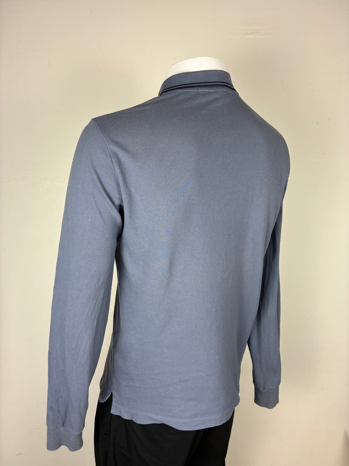 STONE ISLAND POLO LONGSLEEVE SLIM-FIT (L)
