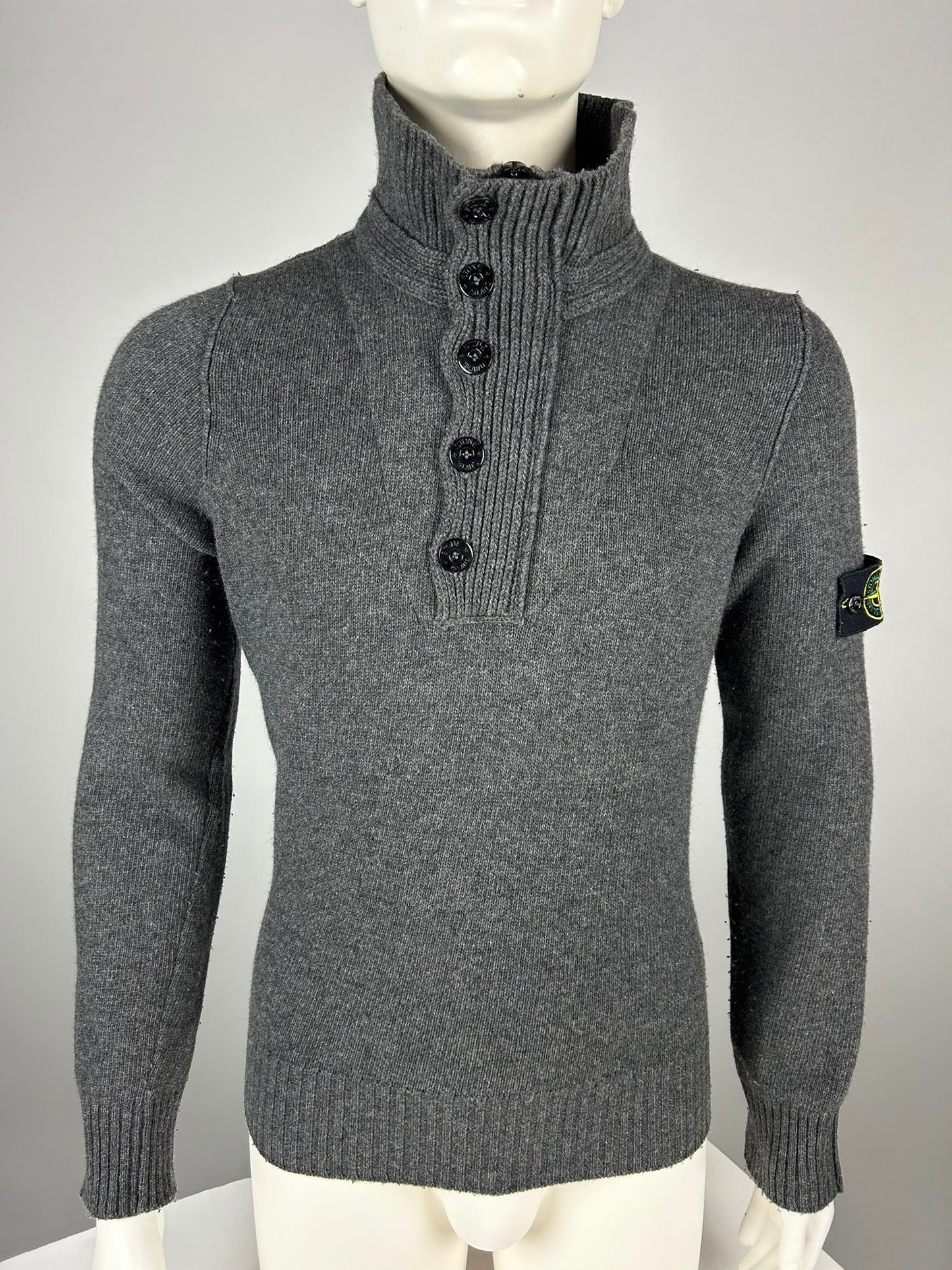 Stone Island Wool 1/4 Zip (XL)