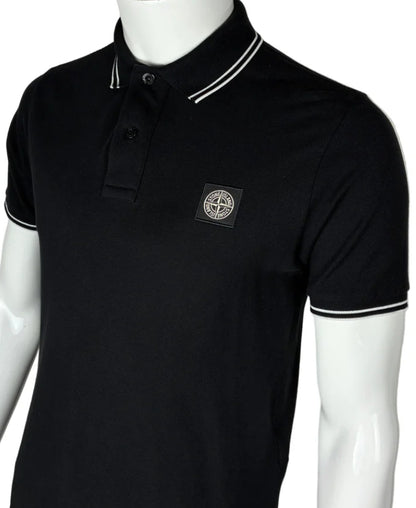 STONE ISLAND POLO SLIM-FIT (S)