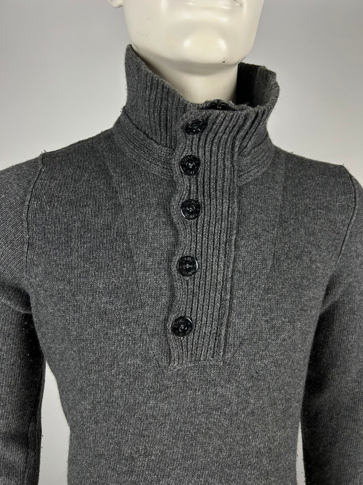 Stone Island Wool 1/4 Zip (XL)