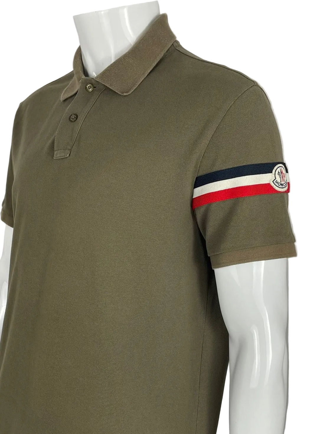 Moncler poloshirt slim-fit (XXL)