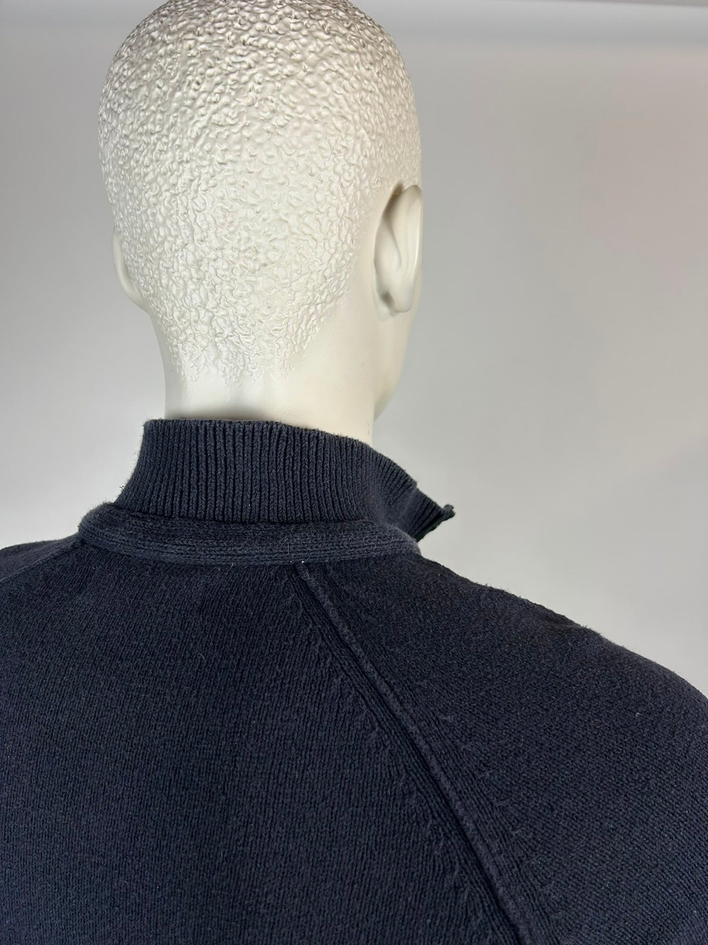 Stone Island Wool Knitwear Quarterzip (S)