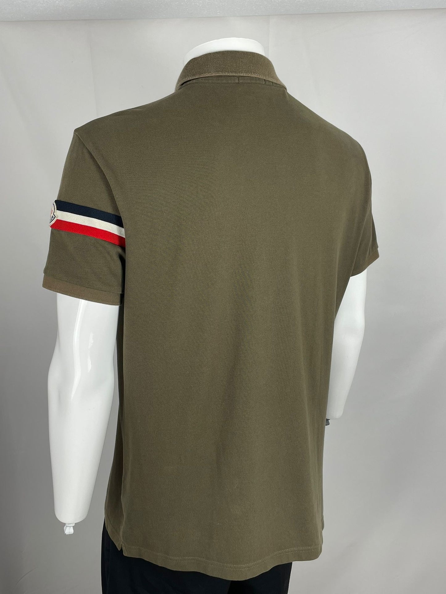 Moncler poloshirt slim-fit (XXL)