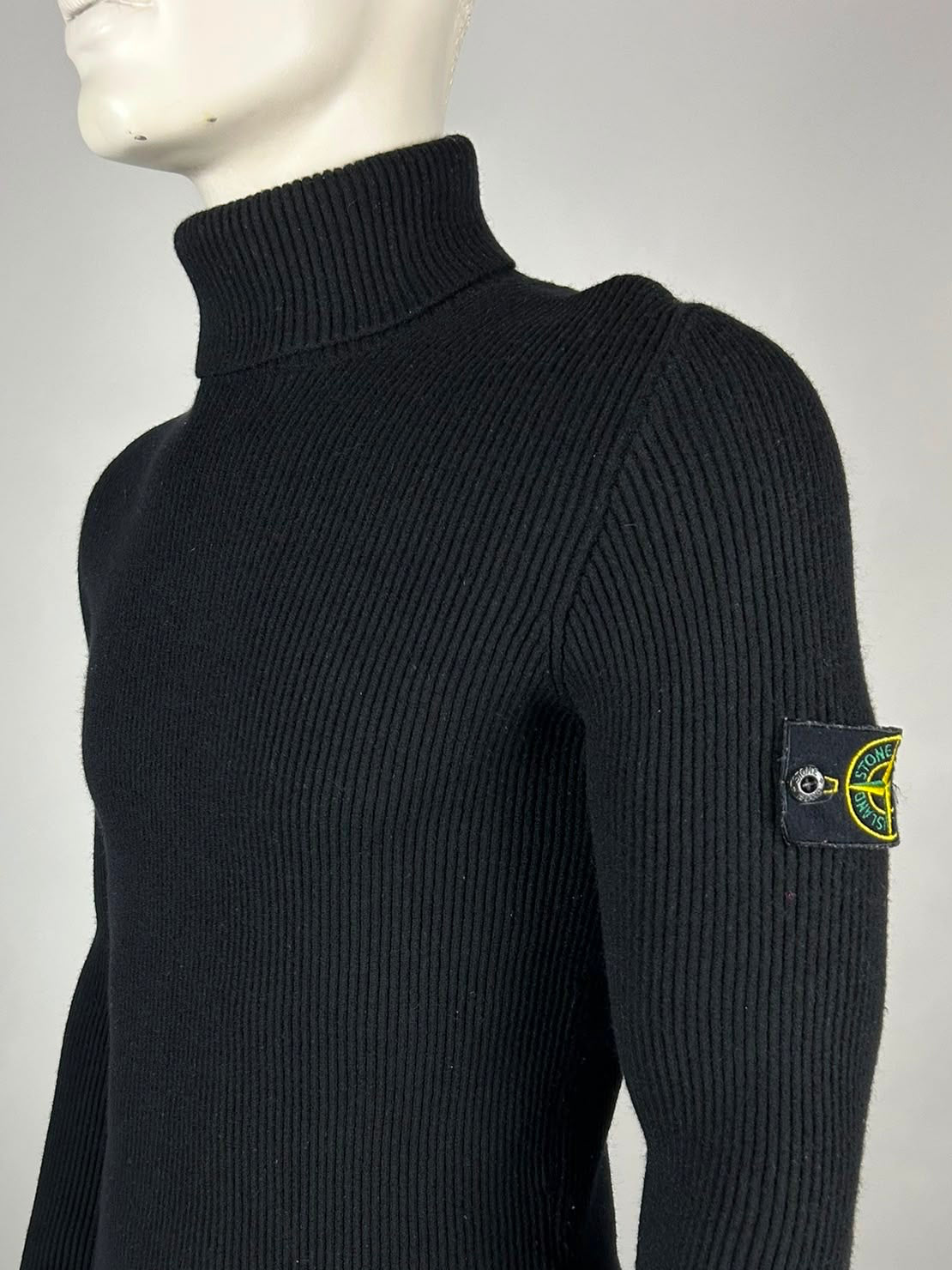 Stone Island Wool Turtle Neck Knitwear Sweater (S)