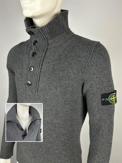Stone Island Wool 1/4 Zip (XL)