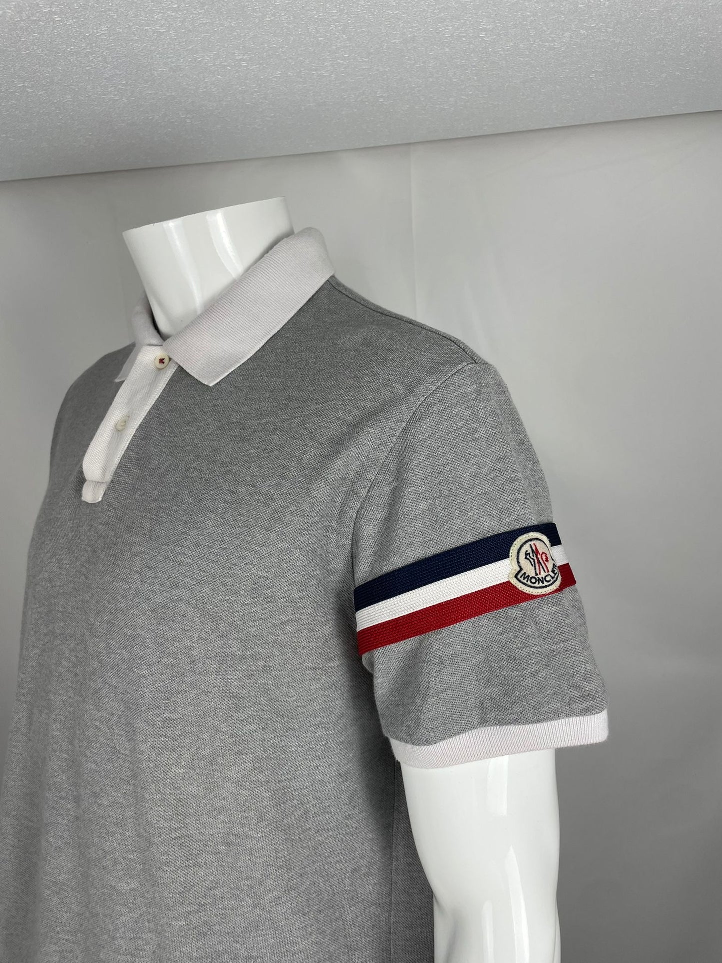 Moncler poloshirt slim-fit (XL)