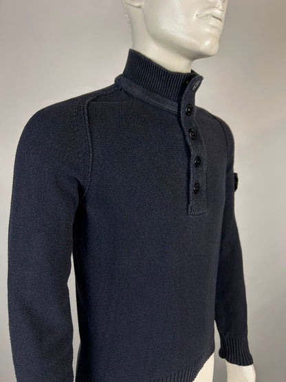 Stone Island Wool Knitwear Quarterzip (S)