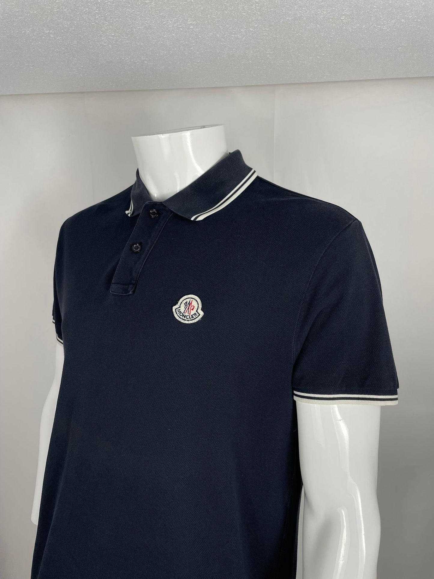 Moncler poloshirt slim-fit (XL)