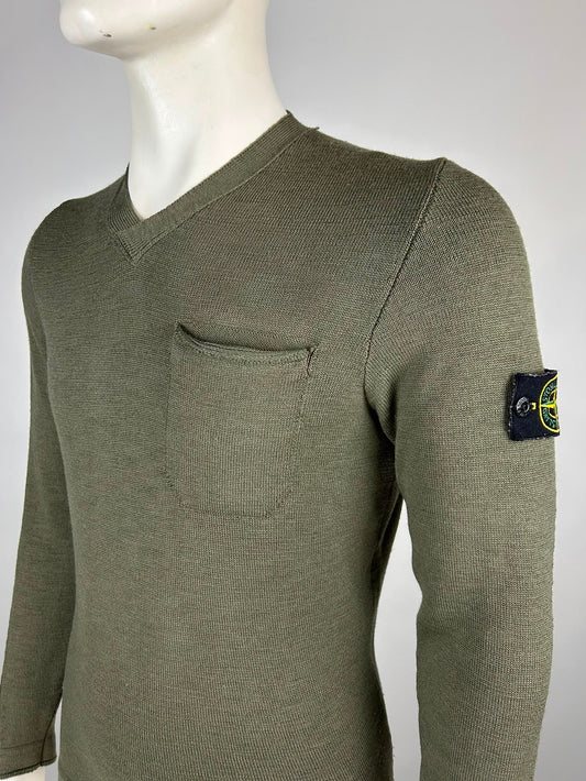 Stone Island wollen trui (S)