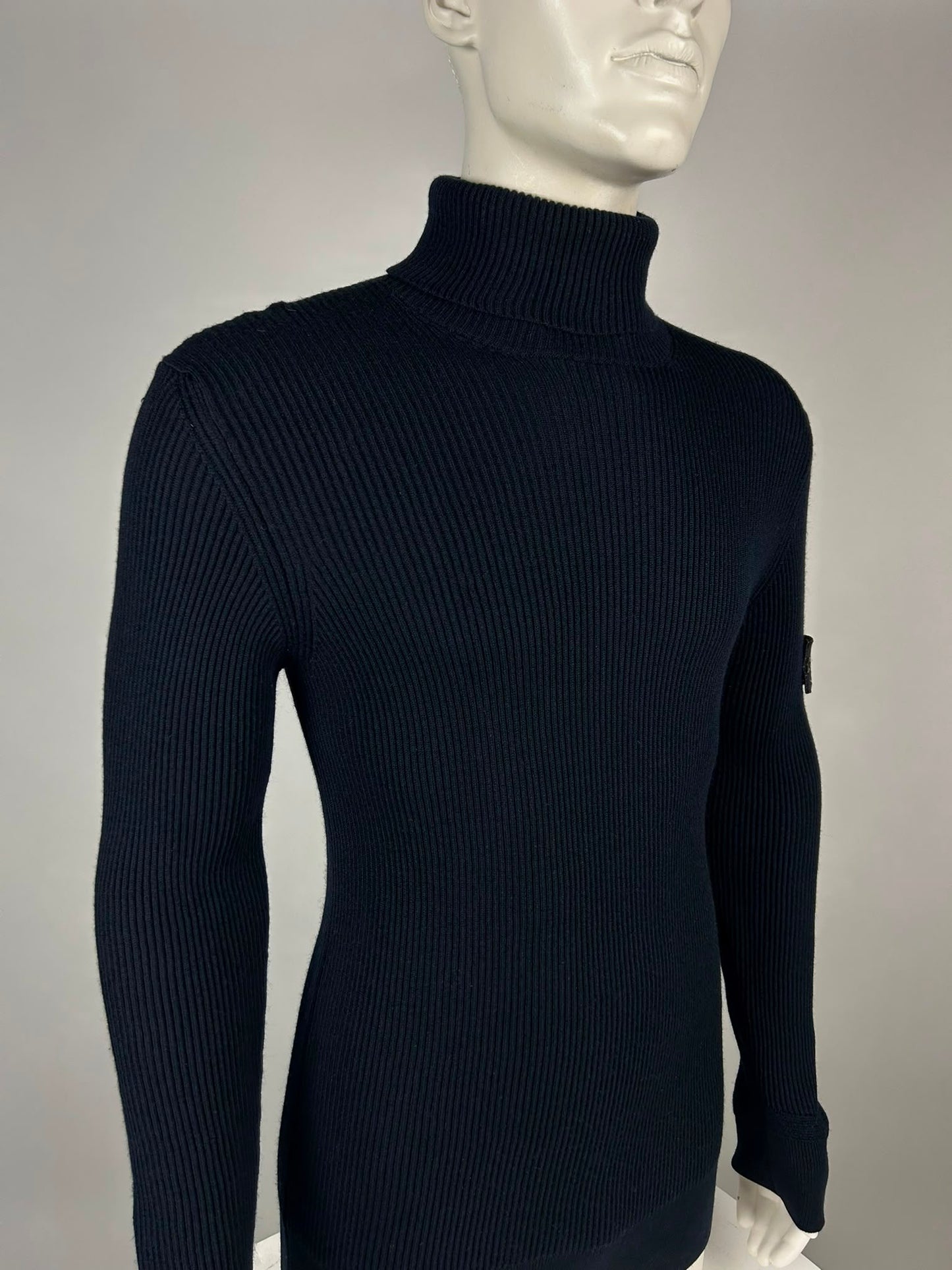 Stone Island Wool Turtle Neck Knitwear Sweater (XL)